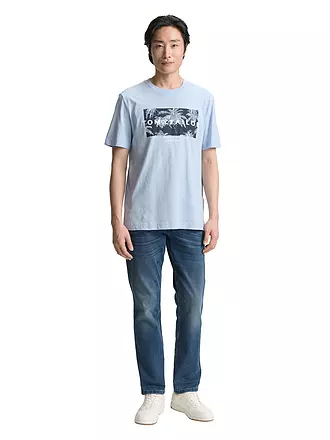 TOM TAILOR | T-Shirt | hellblau